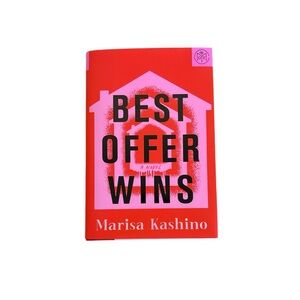 Best Offer Wins Novel by Marisa Kashino Hardcover Thriller